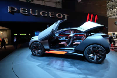 Peugeot ONYX and QUARTZ Concepts